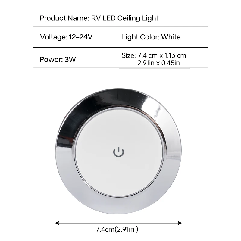 Ultra-Thin RV LED Light 6