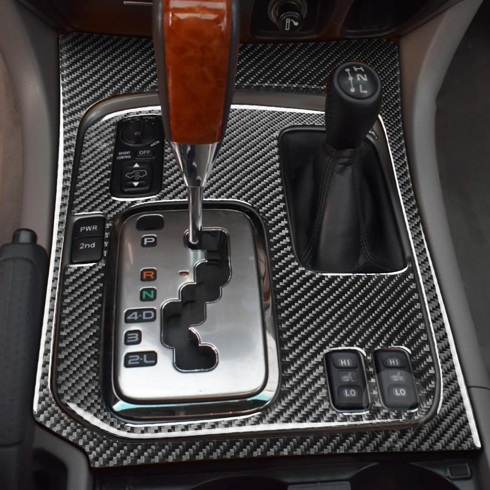 For Toyota Land Cruiser For Lexus LX 470 2003-2007 Carbon Fiber