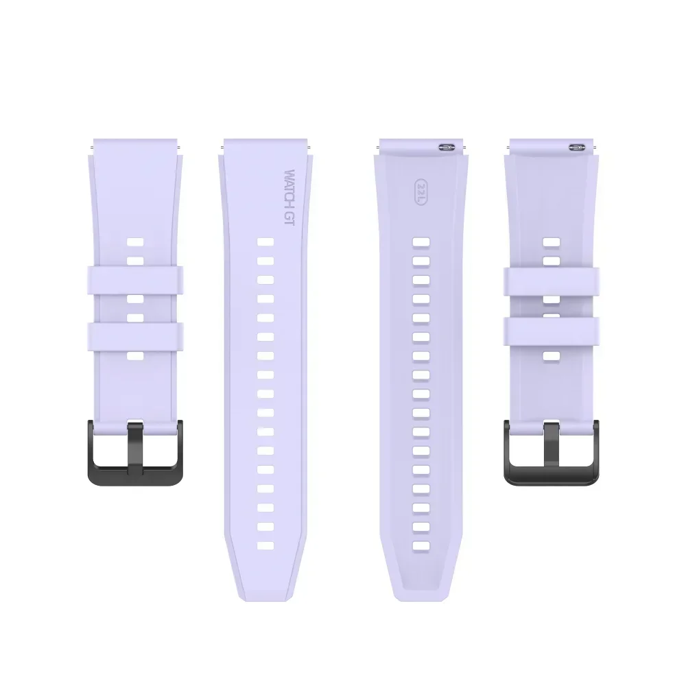 Versatile 22mm Sport Silicone Watch Band in Vibrant Colors