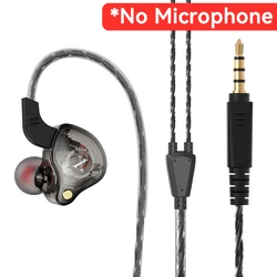 High - Fidelity Wired Earbuds with Microphone - Enhanced Bass & Stereo Sound (Black)