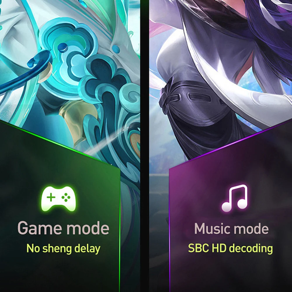 G11 TWS Gaming Earbuds Wireless V5.0 HIFI Rechargeable Game Earphones Smart Noise Canceling Stereo Headset For Samsung Xiaomi - ANKUX.COM