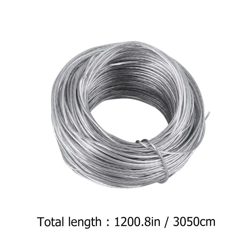 Rubberized Wire Rope Picture Frame Hangers 30.5M 20sets picture frame hangers