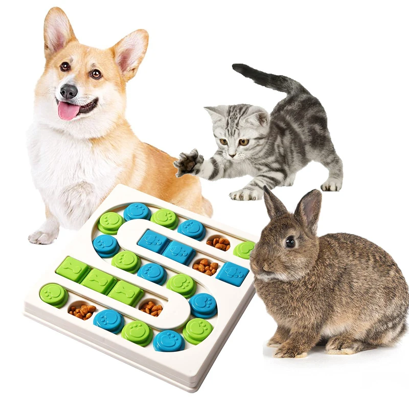 MIAODOUPET Pet Puzzle Toys Interactive Dog Toy Food Dispensing Keep Dogs  Busy and Mentally Stimulated Slow Down Eating - AliExpress