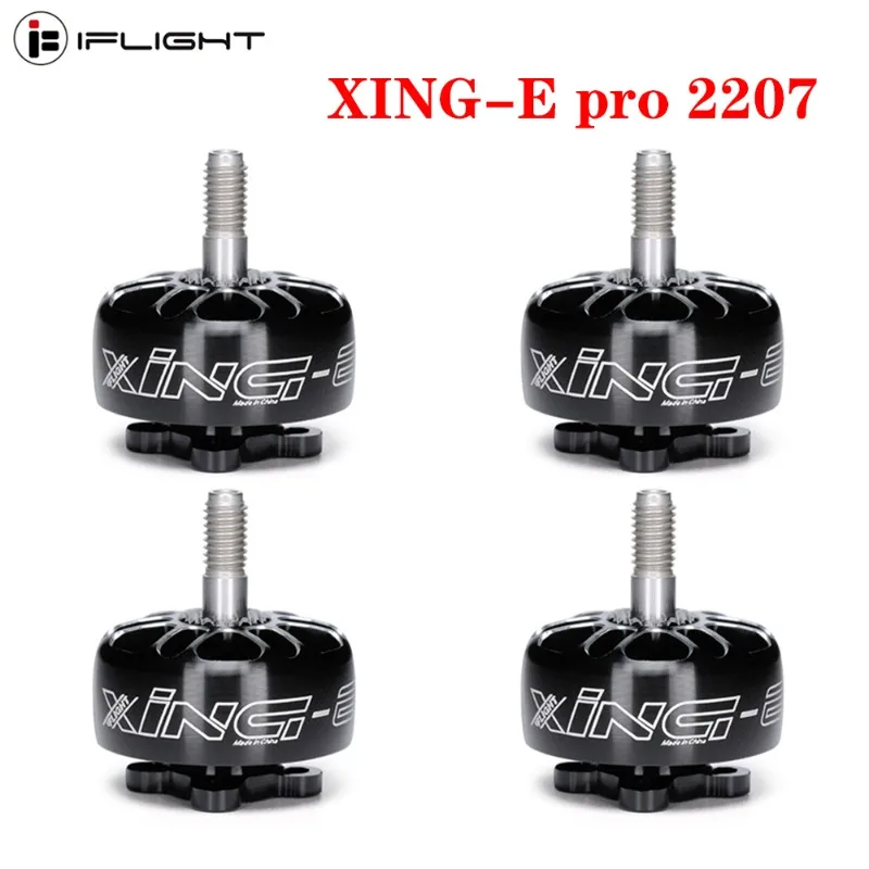 

IFlight XING-E pro 2207 1800KV 2450KV 2750KV бесщеточный мотор 2-6S совместимый 5-дюймовый Пропеллер для гоночного дрона RC FPV