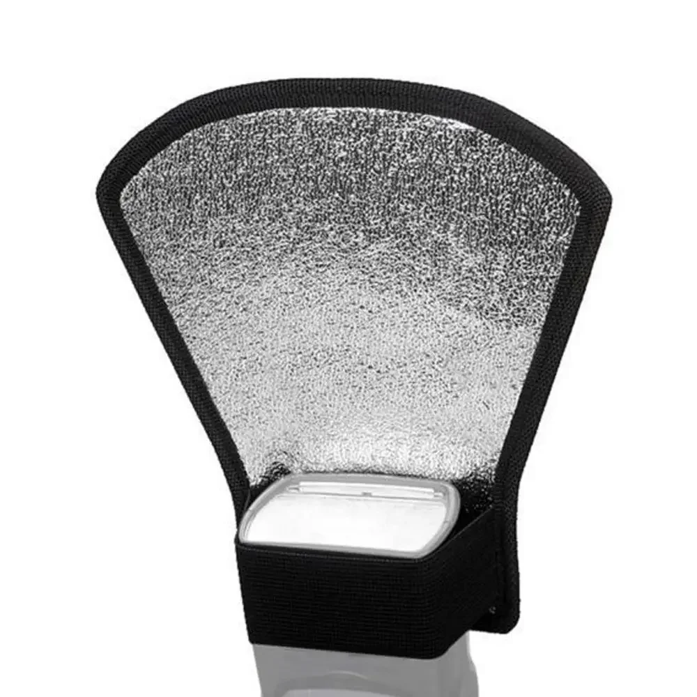 Two-Sides Flash Diffuser Softbox Silver/White Camera Reflector for Nikon Canon Sony Pentax Olympus Yongnuo Godox Flash Speedlite flash diffuser camera softbox camera flash reflector