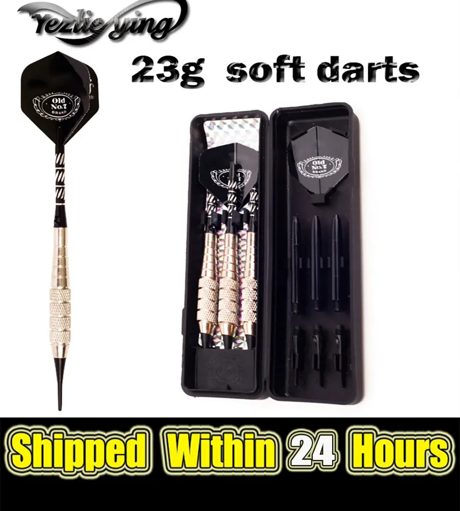 3pcs/set Professional Darts 23 Gram Soft Tip Game Electronic Shanks For