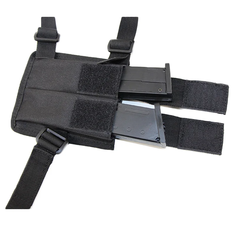 Versatile Concealed Carry Underarm Shoulder Holster with Dual 9mm Pouches