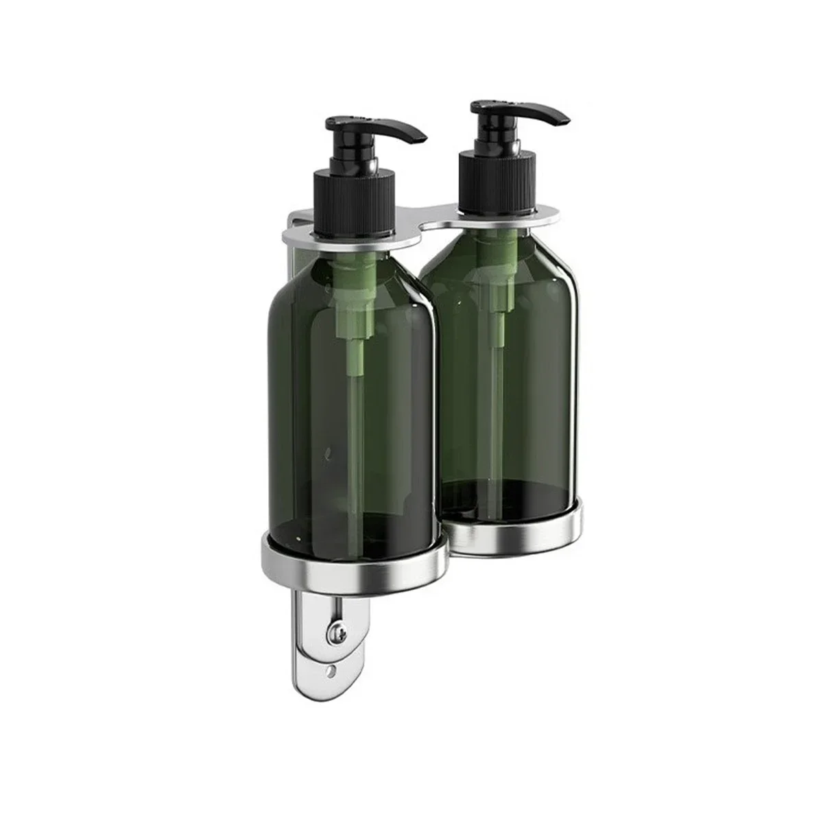 For Bathrooms Manual Soap Dispenser Bathroom Soap Dispenser Manual Pump Plastic And Stainless Steel Secure Mounting