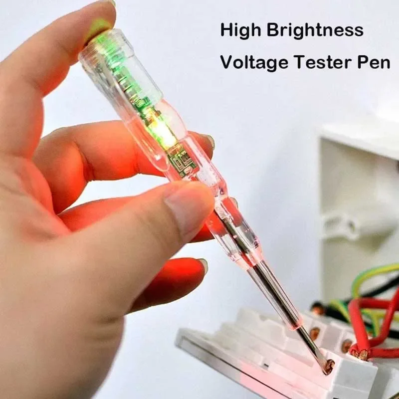 Intelligent Voltage Tester AC Non-contact Induction Test Pencil Voltmeter Power Detector Electrical Screwdriver Indicator