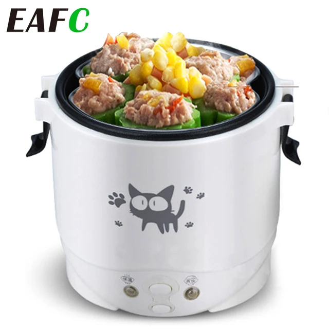 Portable Mini Car Microwave 12v Electric Oven Fast Heating Picnic Box For  Travel Camping Food Cooking Travel Accessory - Vehicle Heating Cup -  AliExpress