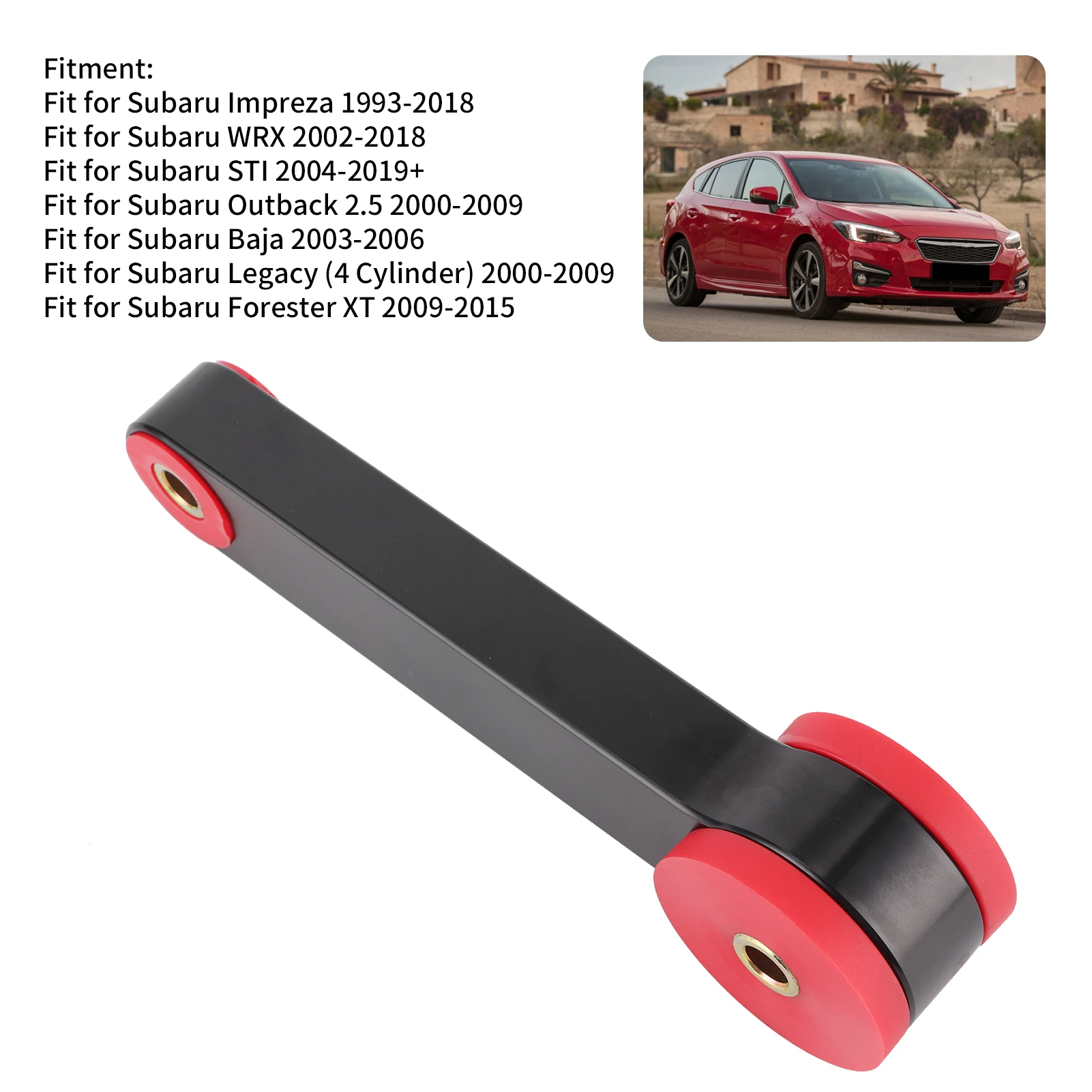 Engine Pitch Stop Engine Pitch Stop Mount High Hardness Accessory Fit for Impreza/WRX/STI/ Mount