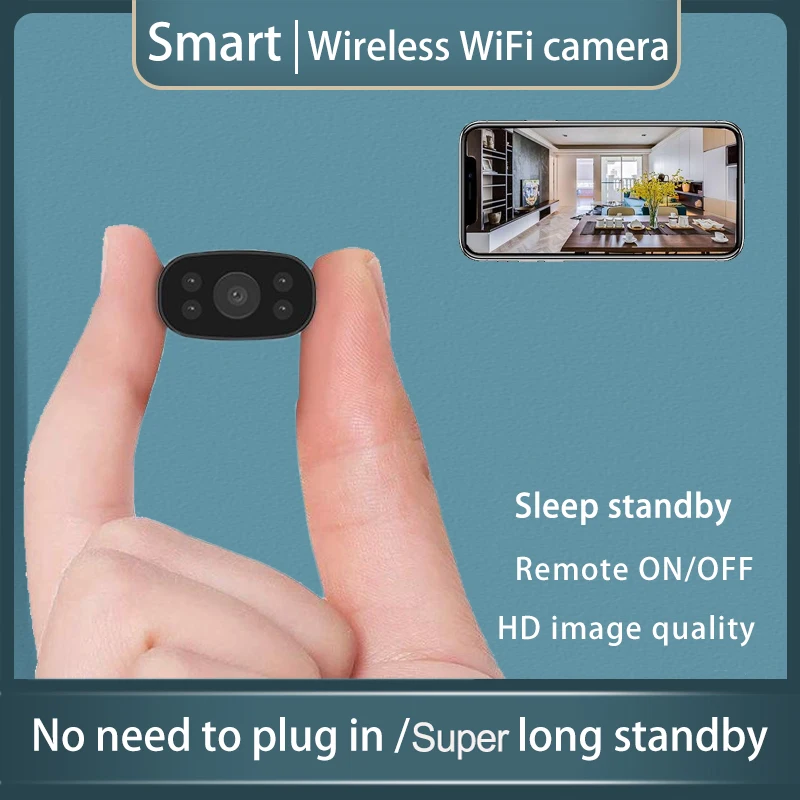 MiniCamerasSmartWirelessWiFiRemoteMonitorCameraHomeSecurityIP