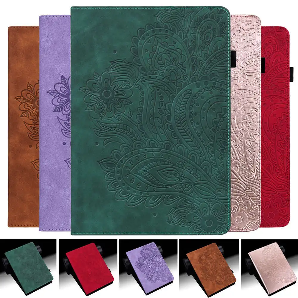 Peafowl Pattern Soft TPU Silicone Tablet Case