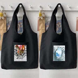 Woman Bag Trend Single Product Single Shoulder Bag Casual 3D Pattern Printing Tote Bag Handbag Commuter Harajuku Ladies Vest Bag
