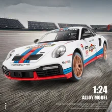 

1:24 Porsches 911 GT3 RSR Le Mans Alloy Sports Car Model DiecastS Metal Toy Vehicles Car Model Simulation Collection Kids GiftS