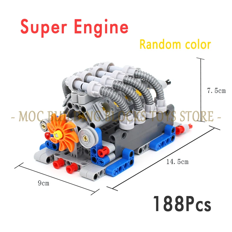 Advanced DIY Technology Building Kit: Speed Gearbox & Engine Assembly