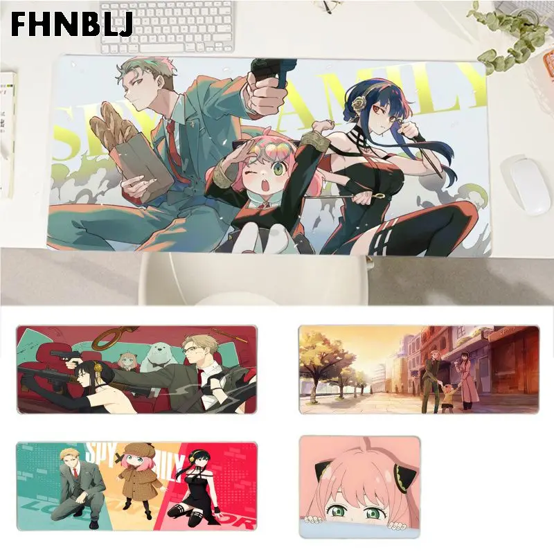 

Anime Spy x Family Mousepad Your Own Mats Keyboards Mat Rubber Gaming mousepad Desk Mat Size for Game Keyboard Pad for Gamer