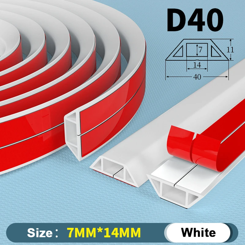 1MFloorCordCoverforExtensionCordsFloorCableCoverWireCover