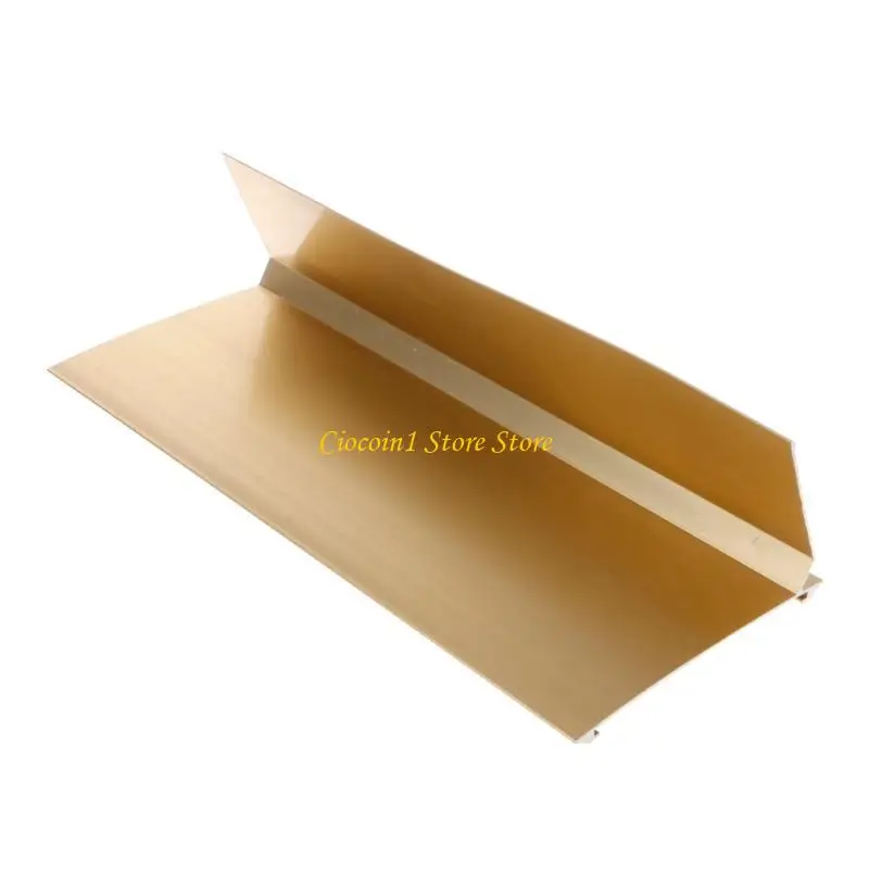 A3PC 골든 실버 사인 알루미늄 합금 이름 책상 플라크 홀더 사무실 학교 9x24cm