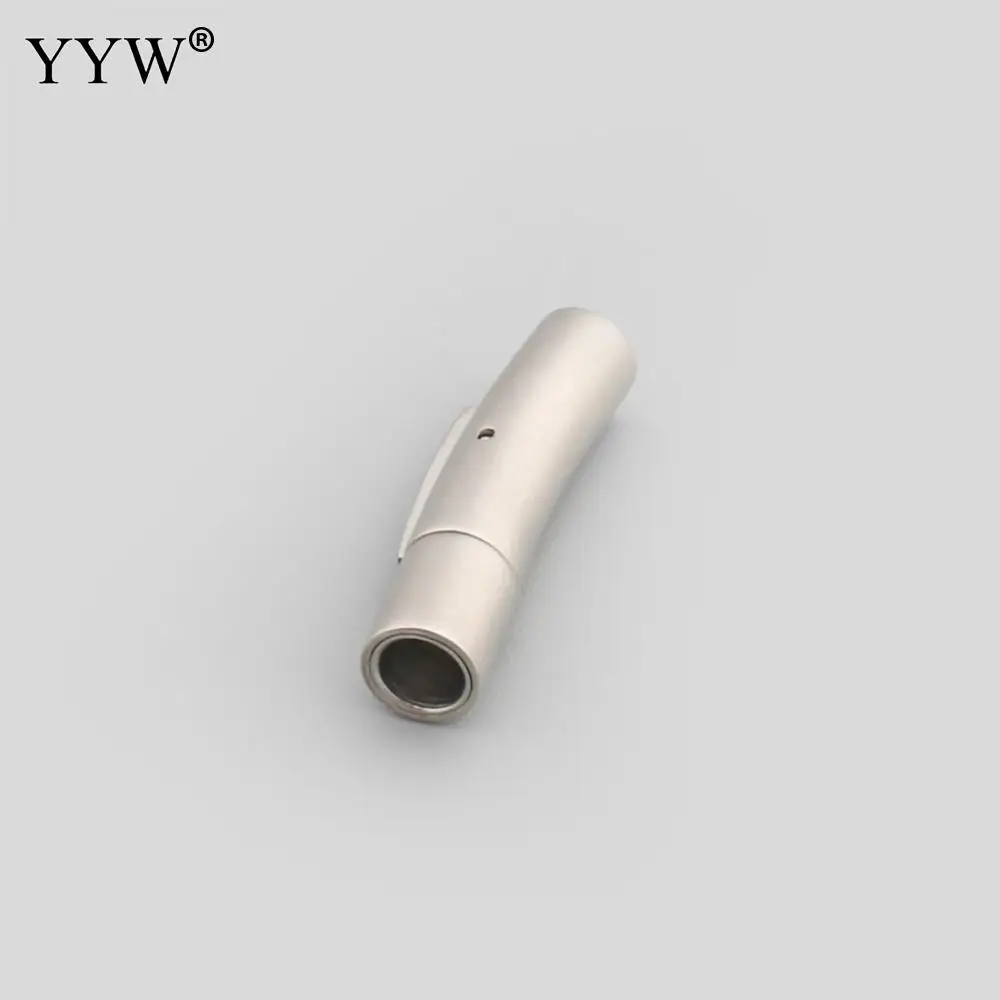 10PCs/Lot Stainless Steel Bayonet Clasp 28x8x7mm, Hole:Approx 4mm For Jewelry Making Diy Findings Accessories