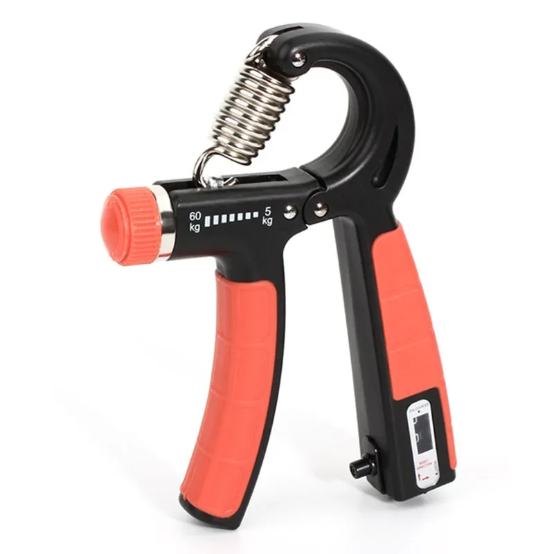 5-60Kg Countable Hand Grip Gym Fitness Men Adjustable Finger Heavy Exerciser Strength Muscle Recovery Gripper Trainer