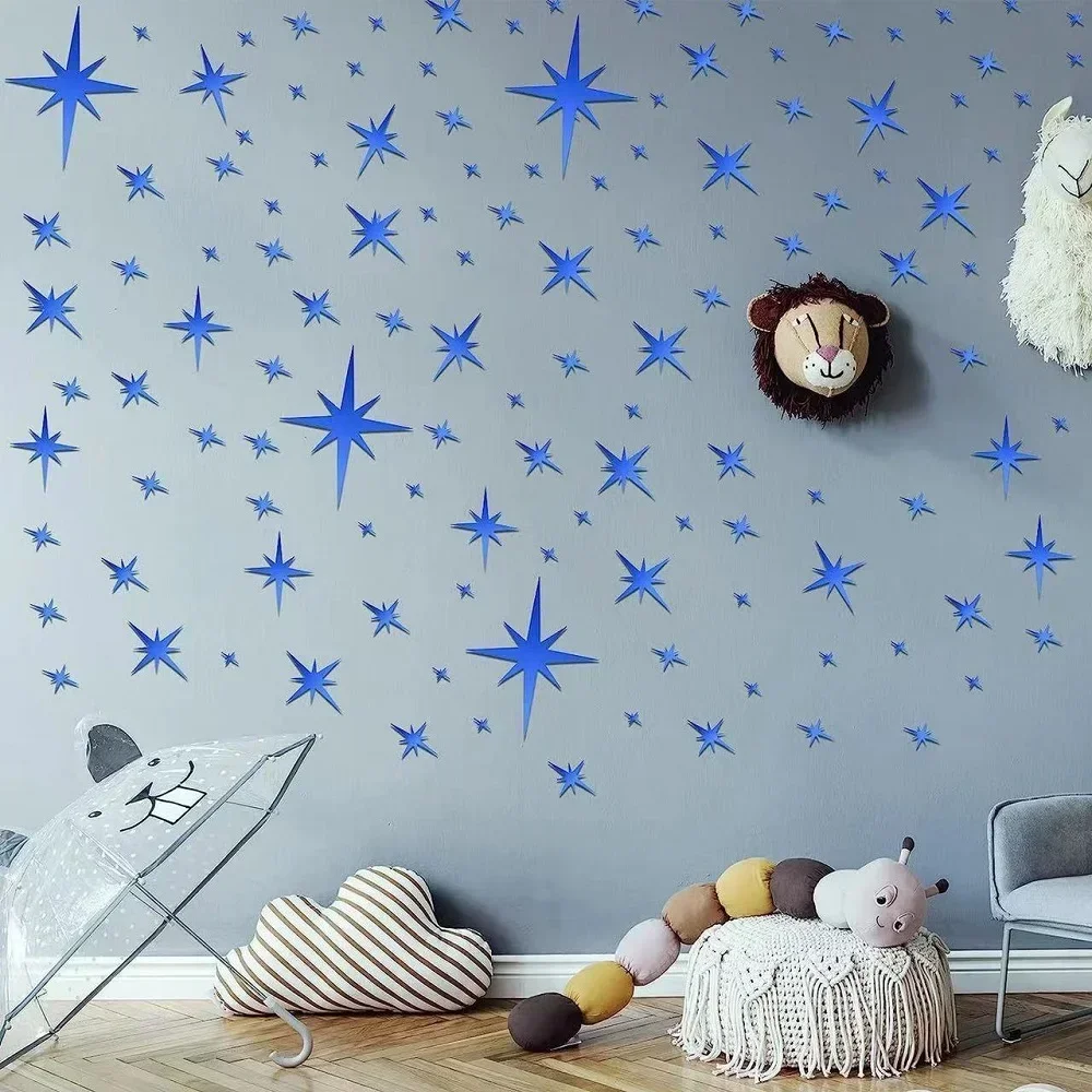 Star Mirror Wall Sticker 5