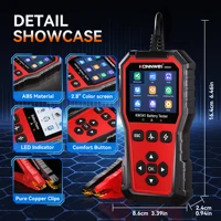 2025 KONNWEI Car Battery Diagnostic Tool 6V-12V-24V Battery Information Viewing Fault Code Clearing Car Battery Charging Scanner - Image 6