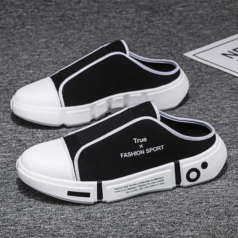 

Classics Half Slippers for Men 2024Summer Hot Sale Breathable CasualShoes Outdoor WalkingShoe Comfortable Soft sole Men Slippers