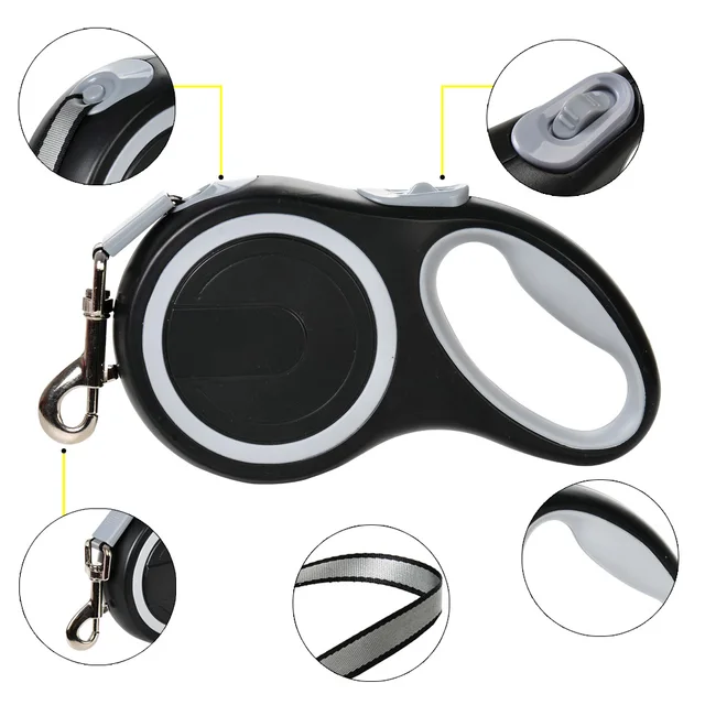 5M 8M 50kg Dog Leash Retractable Roulette For Small Big Dogs Outdoor Puppy Running Lead Golden Retriever Yorkshire Pet Supplies 3