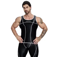 AMORESY Spandex Tight-fitting Athletic Hurdle Vest For Men High Elastic Breathable Gym Trainning Running Fitness Pants 2