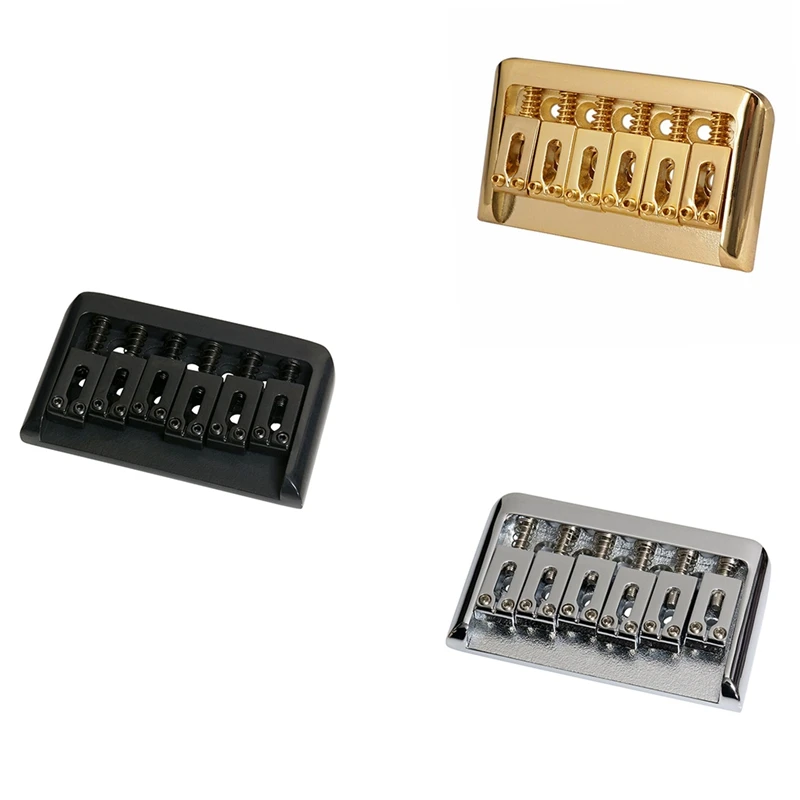Nuovo Non Tremolo Chitarra Elettrica Hardtail Bridge Sella Per 6 Corde Fender Strat Stratocaster Tele Telecaster Guitar