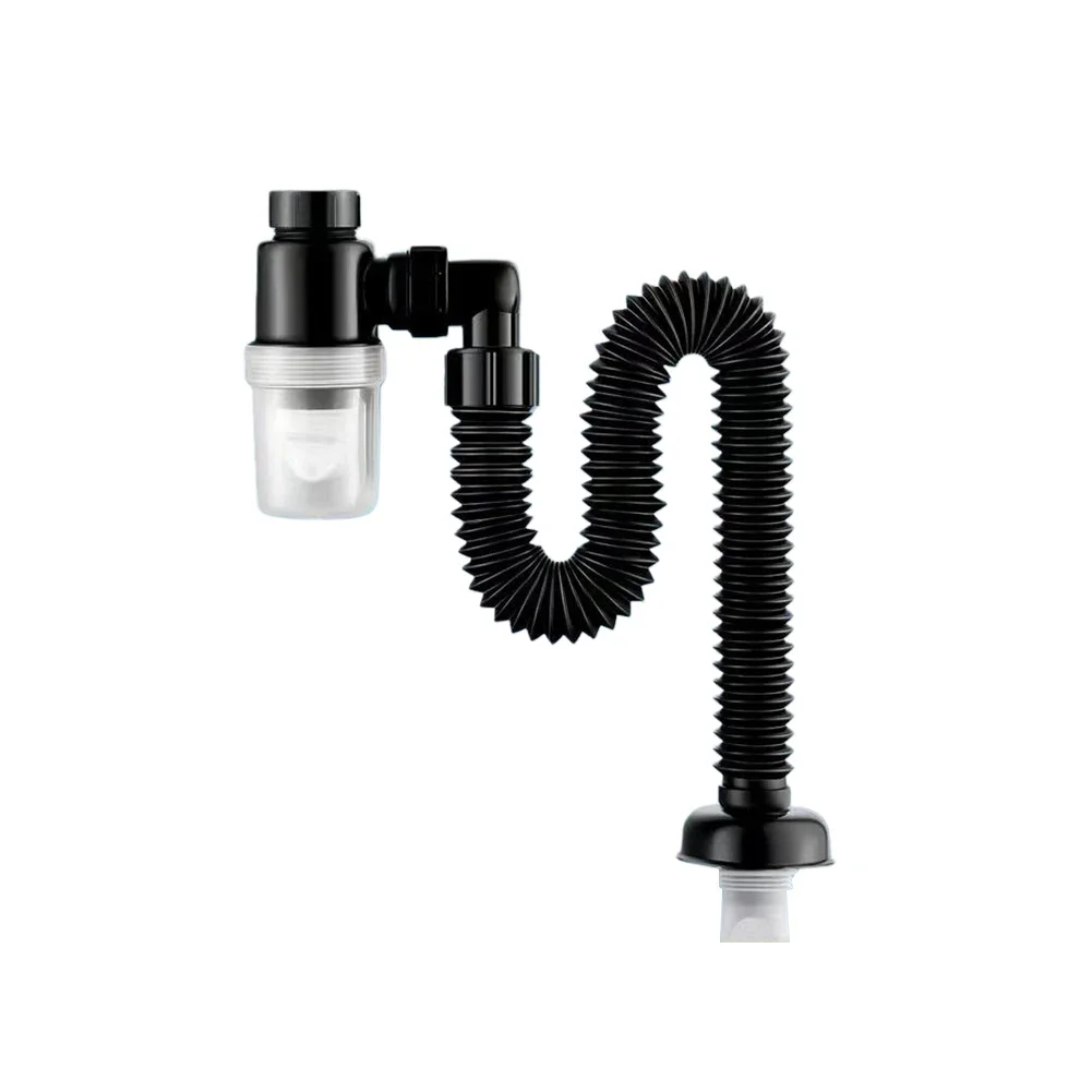 Telescopic Flexible Sink Drain Anti Clogging Home Sink Hose Deodorant Strainer Drain Sewer Pipe Bathroom Accessories