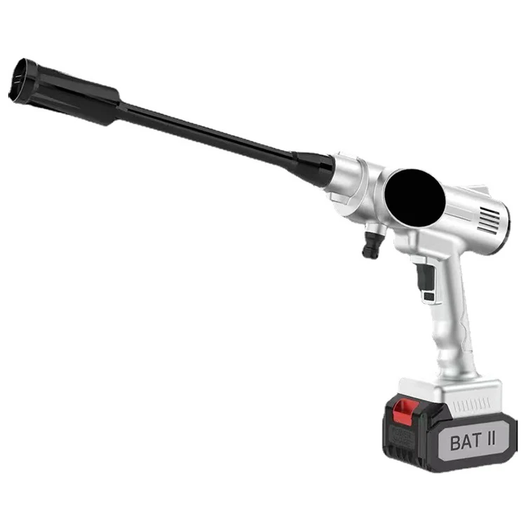 

High Quality Popular 60 Bar Pressure Car Washing Gun Wireless Rechargeable Lithium Battery Car Washer Spraying Gun