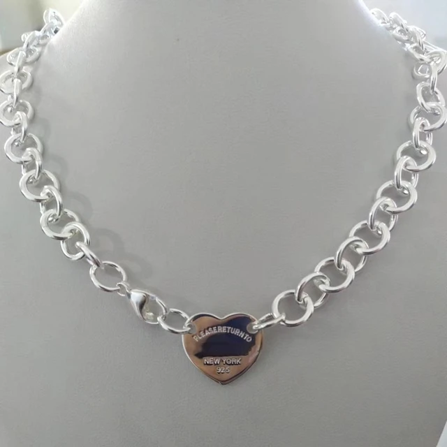 oNecklace Heart Lock Necklace