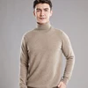 Men's Turtleneck Sweater Autumn and Winter Men's Rollneck Warm 100% Merino pure wool Knitted Sweater Keep Warm Men Jumper Top 1