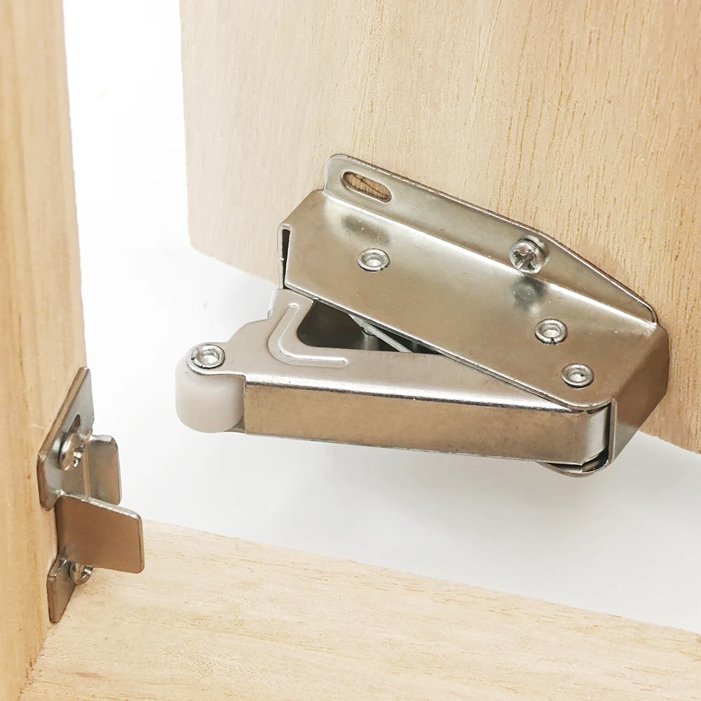 10/5/2 Sets Touch Latch Push To Open Auto Spring Door Catch For Furniture Cupboard Cabinet