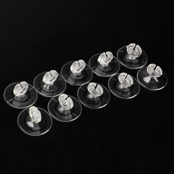 Aquarium clip holders 10-100pcs Suction Cup for Fish Tank Air Tube