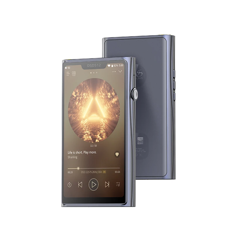 

SHANLING M9 Portable Player MP3 AMP Dual AK4499EQ DAC Chip Portable PCM768/DSD512 MQA 16X DLNA/Airplay Bluetooth 5.0 LDAC