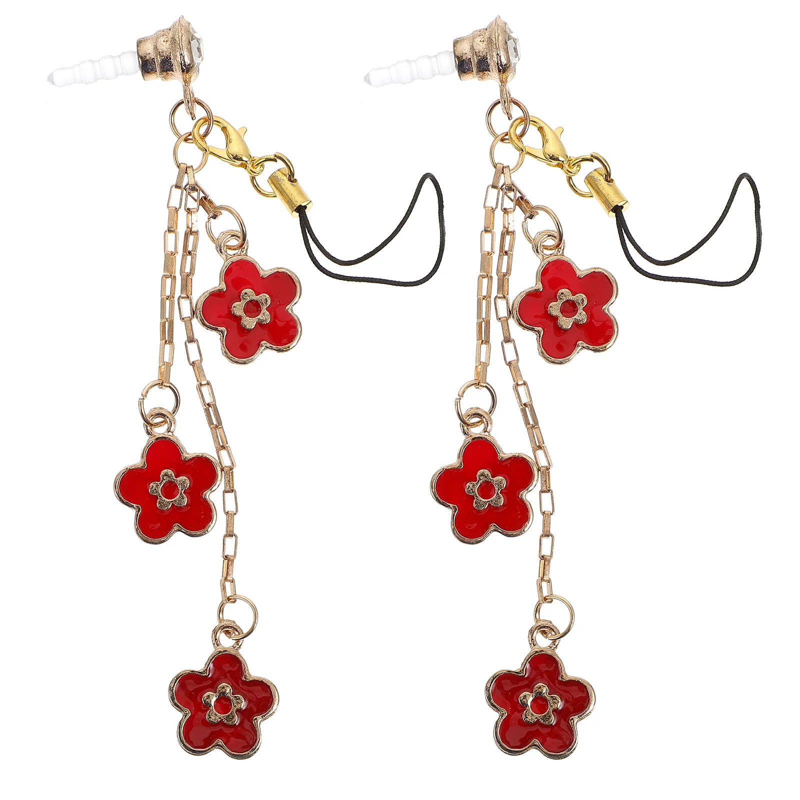 2 Pezzi Auricolari Tappi Antipolvere Mobili Accessori Per Cuffie Para Telefonos Celulares Alloy