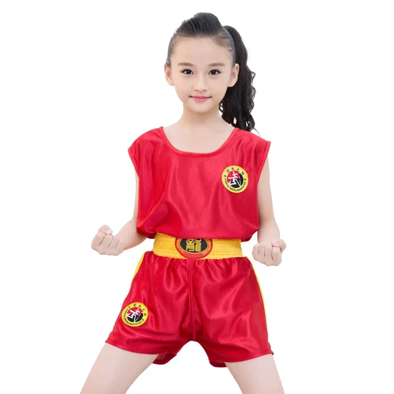 MMA Shorts Sanda Dragon Tattoo Fighting Clothes Boxing Clothes Muay Thai Shorts Children Martial Arts Performance Training Clothe