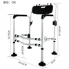 Non Perforated Elderly Toilet Booster Chair with Handrails, Household Assistive Toilet Seat, Toilet Safety Railing Armrest 6