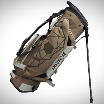 Khaki Waterproof Golf Club Bag 1