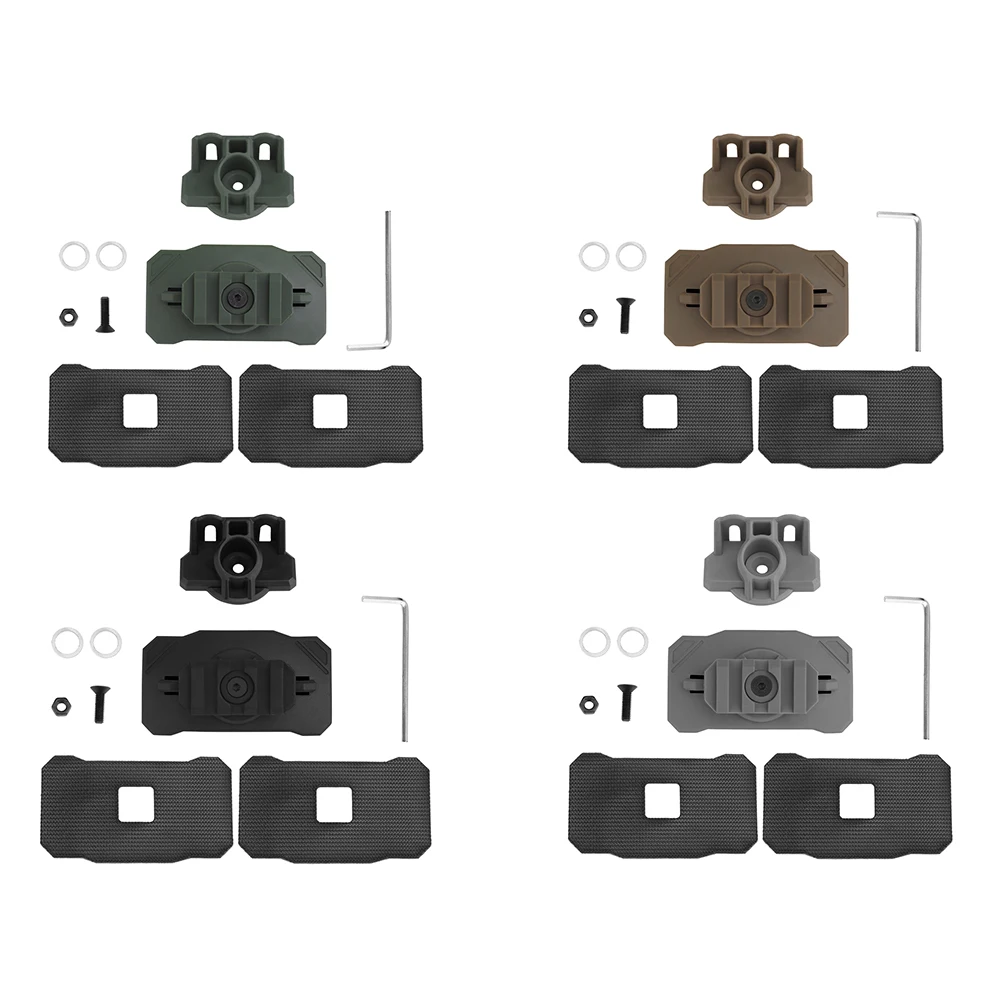 

Outdoor Sports Two Fixed Modes Universal Helmet Tactical Light Adapter