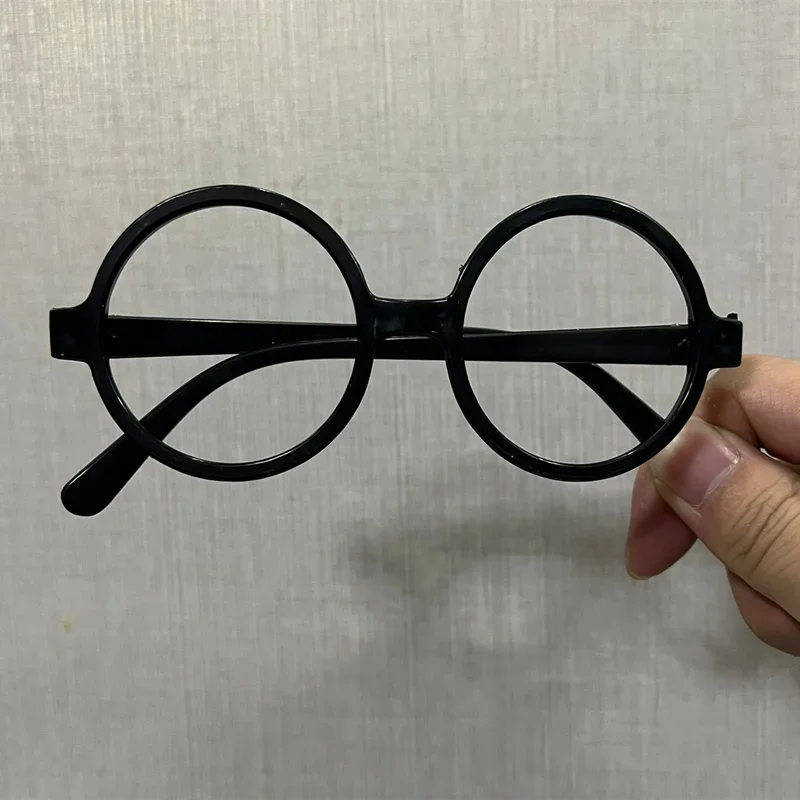 Movie School of Witchcraft Cosplay Wizardry Circular Glasses Harris Glass for Adult Children