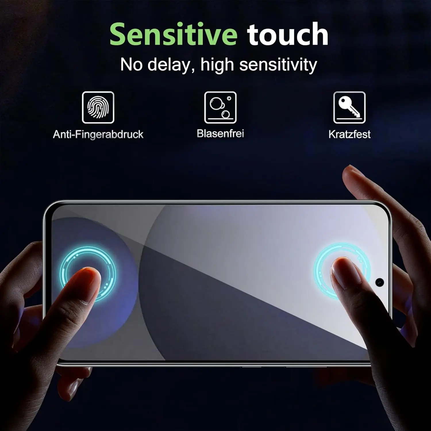 High-Definition Anti-Drop Tempered Glass Screen Protector