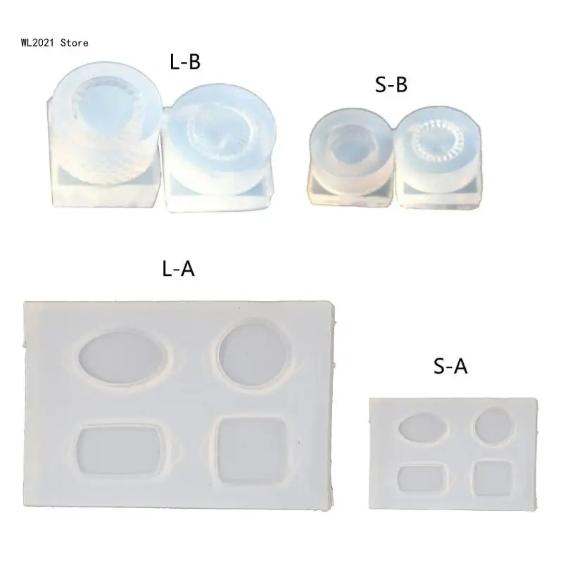 3D Mini Tray Candy Cans Silicone Molds Desktop Ornament Resin Mold Easy to Clean