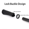 1pair Bicycle Handlebar Grip Rubber Bike HandleBar Cover Anti-Slip Shock Absorbing Lockable MTB Cuffs Cycling Accessories 3