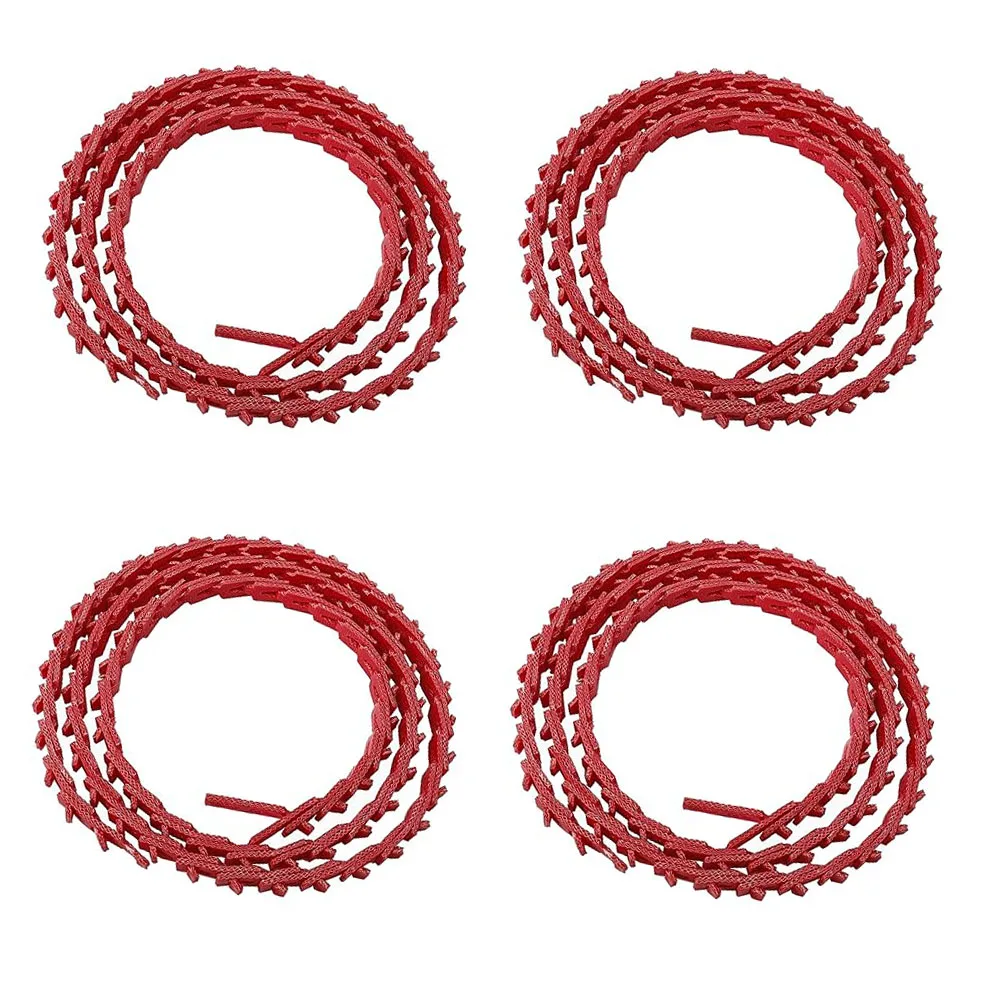 V Belt Polyurethane Red V Belt Power Twist link V Belt Removable Splicing Toughened Furnace Live Adjust For Industry Less Noise
