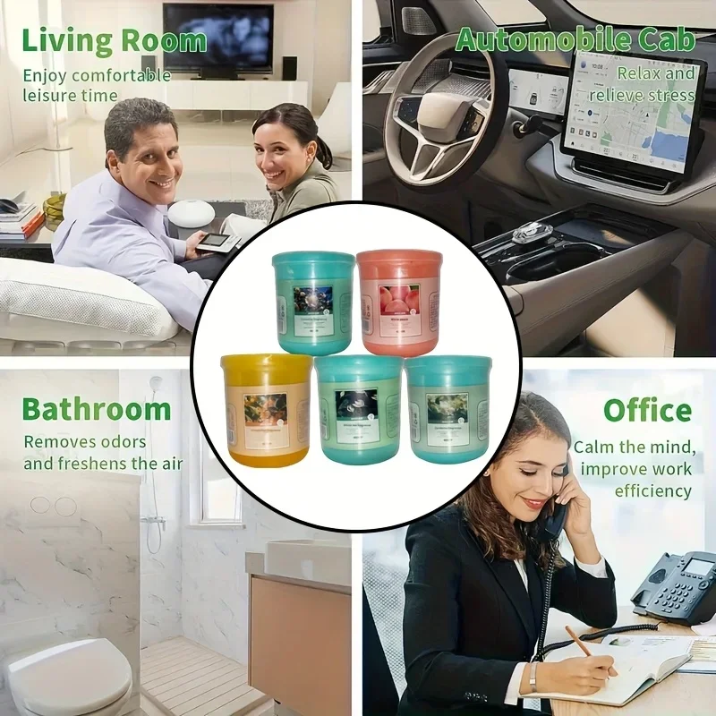 5 أنواع من شمع الروائح الصلبة للسيارات والحمامات و...