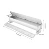Automatic Galvanized Feeder, 22lbs Automatic Chicken Feeder w/Weatherproof Lid Large Capacity Poultry Feeders Treadle